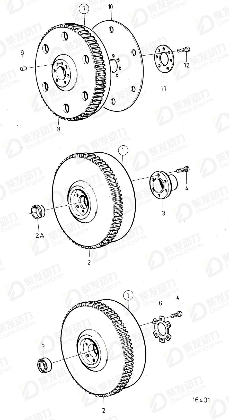 volvo penta Spacer 862298 Drawing volvo penta Spacer 862298 Drawing